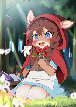 Akashikazukin wa Ookami ni Taberareru