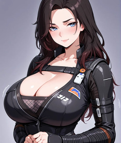 Miniset Request Miranda Lawson x BBC  akuma ai ai generated