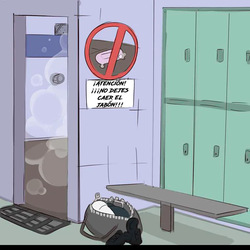 Sam No-Homo Shower