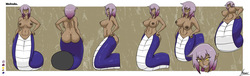 Melinda model sheets Set.