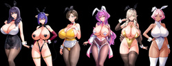Motto! Haramase! Honoo no Oppai Isekai Oppai Bunny Gakuen!