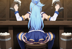 Aqua - KonoSuba  kraken ai generated