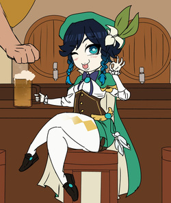 Venti skipped out on his bar tab